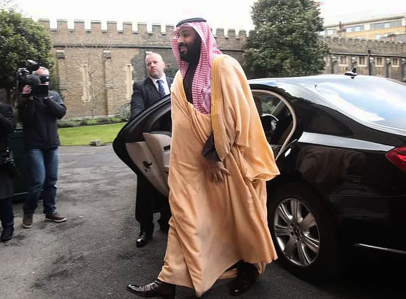 Mohammed bin Salman visit to UK