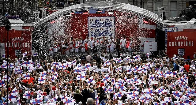 England’s Euro 2022 success – Trafalgar Square