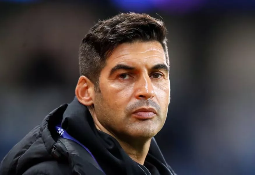 Paulo Fonseca was linked with Tottenham in the summer 