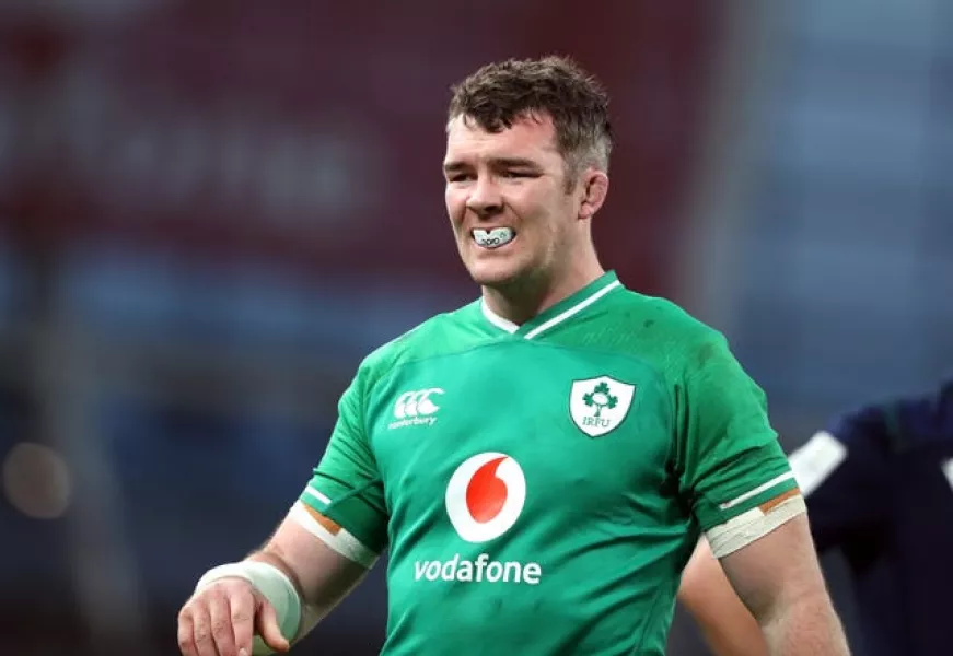 Ireland flanker Peter O’Mahony is available again after suspension following his red card against Wales on the opening weekend of the Six Nations