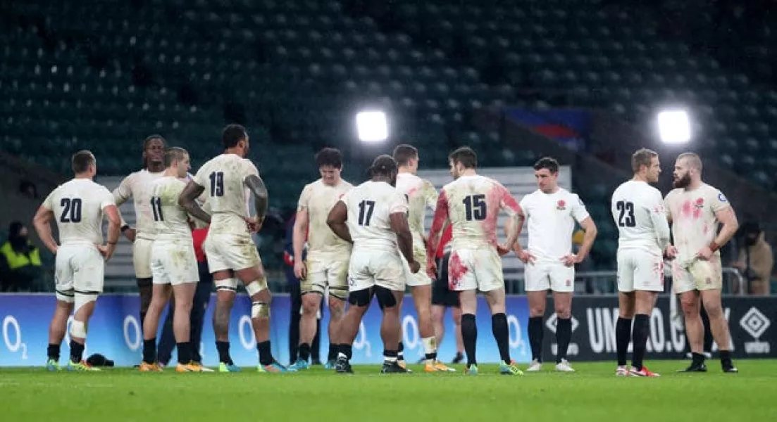 England were well beaten by Scotland earlier this month