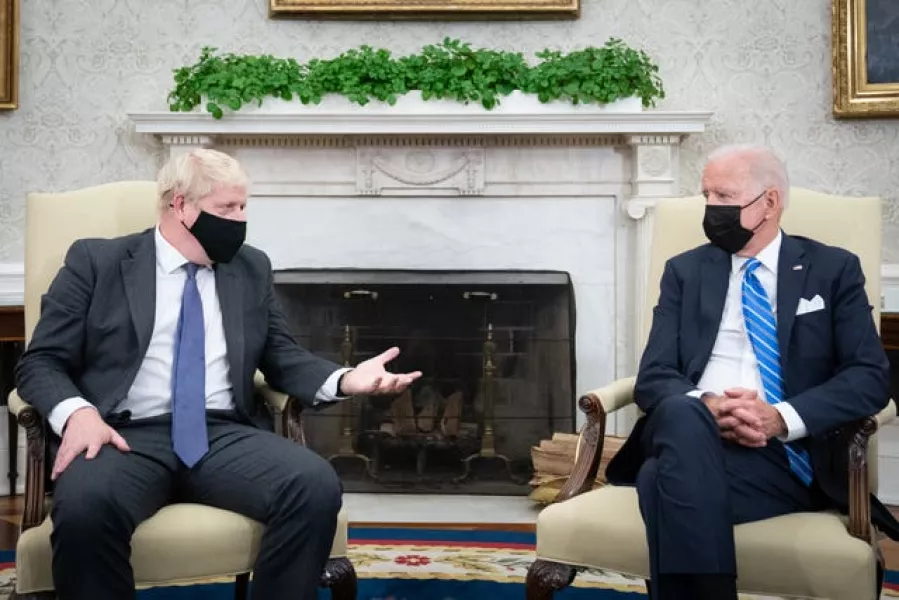 Boris Johnson visit to US