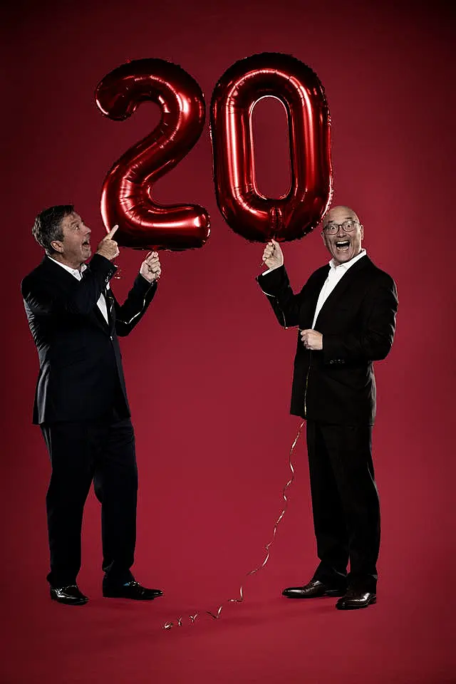 MasterChef presenters John Torode and Gregg Wallace