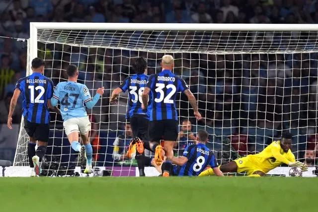 Andre Onana impressed in June's Champions League final against Manchester City