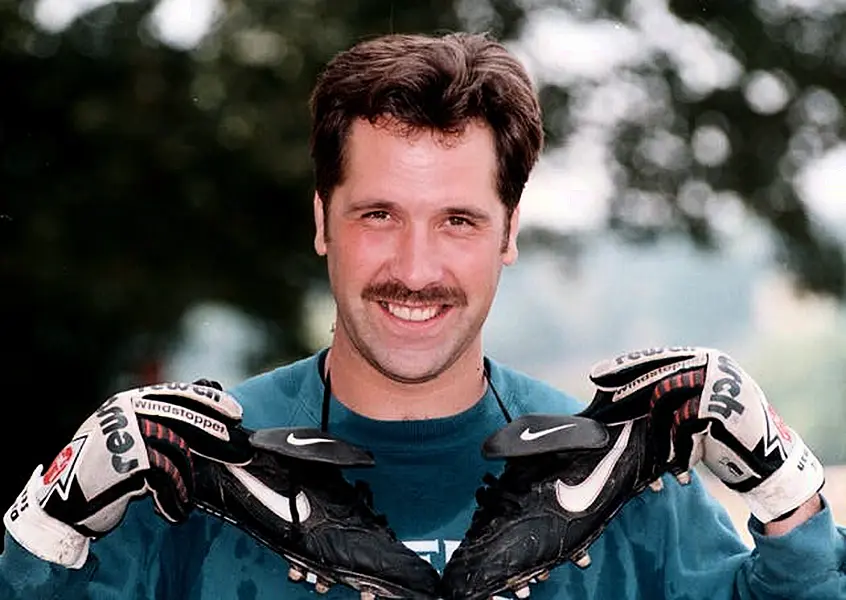 England’s goalkeeper David Seaman