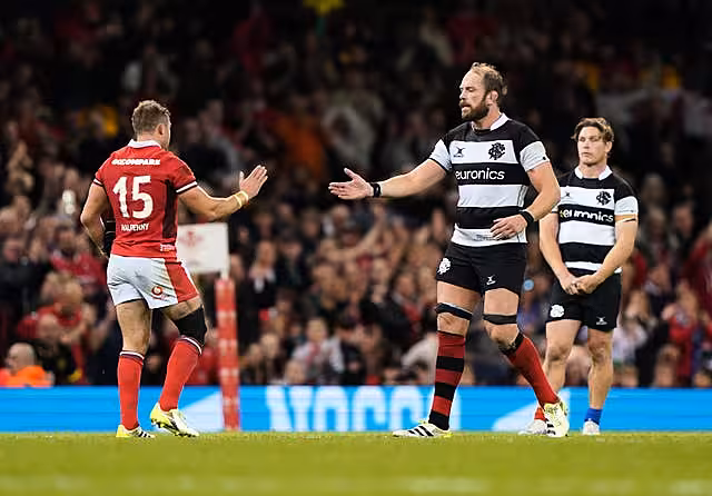 Wales v Barbarians – Autumn International – Principality Stadium