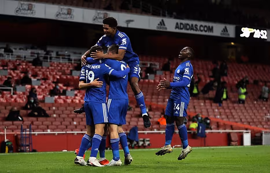 Leicester are top of the table after eight games (Catherine Ivill/PA)