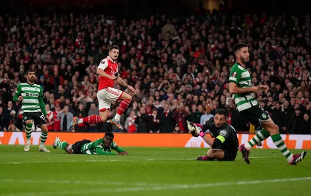 Arsenal v Sporting Lisbon – UEFA Europa League – Round of Sixteen – Second Leg – Emirates Stadium