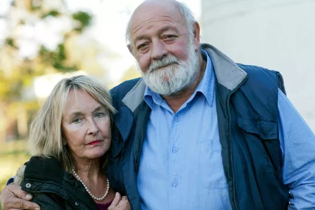 June and Barry Steenkamp