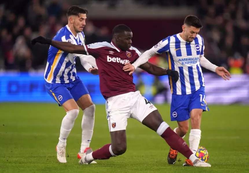 Kurt Zouma (centre) has apologised for his actions 