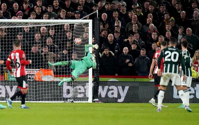 Diogo Dalot's long-range winner earned Manchester United victory at Bramall Lane 