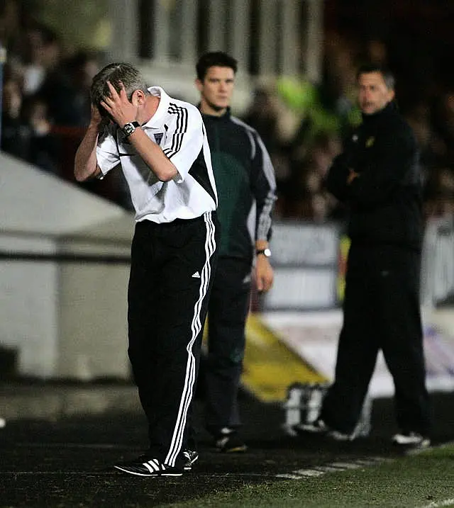 Soccer – UEFA Cup – Second Qualifying Round – First Leg – Dunfermline Athletic v BK Haeken – East End Park