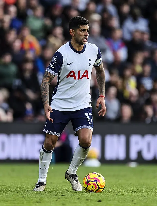 Cristian Romero could return for Tottenham against Ipswich