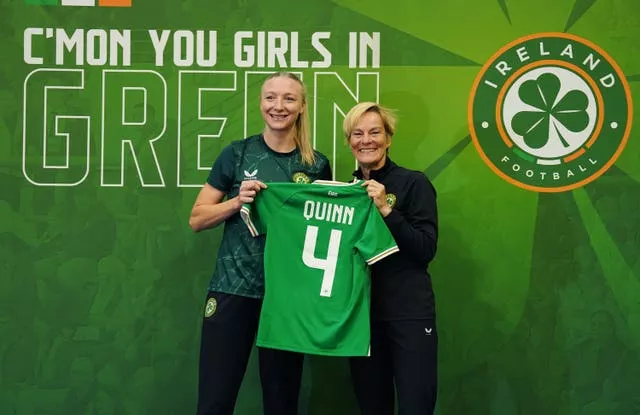 Quinn said the reality of her World Cup debut has struck when she has least expected