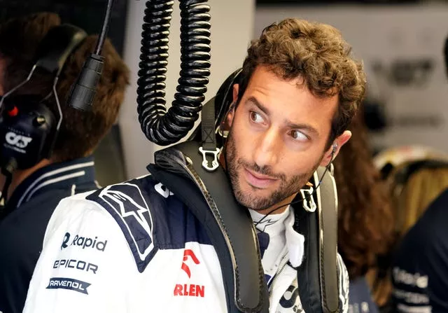 AlphaTauri’s Daniel Ricciardo 