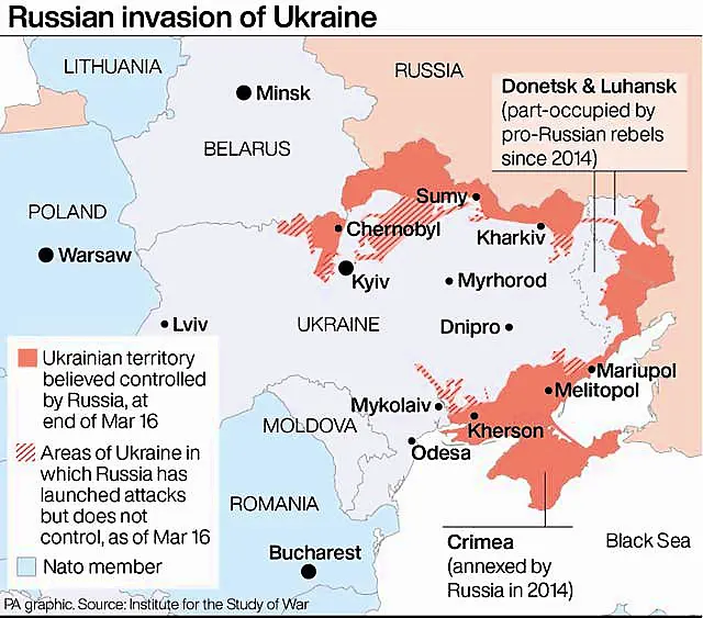 Russian invasion of Ukraine