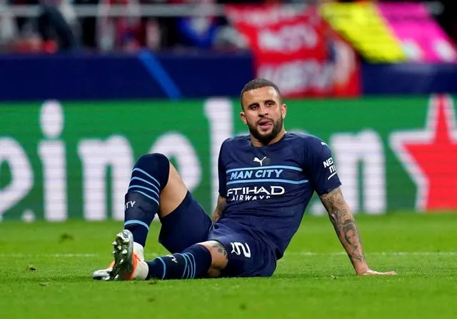 Kyle Walker remains out with an ankle injury 