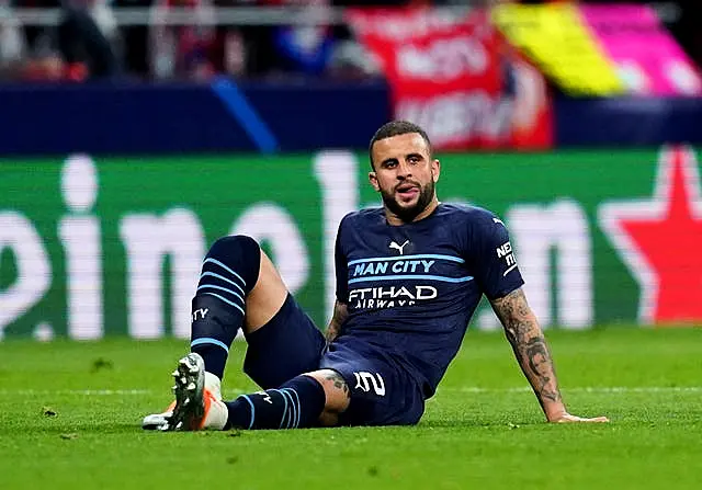 Kyle Walker remains out with an ankle injury 