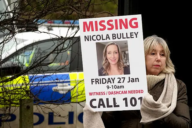 Nicola Bulley missing