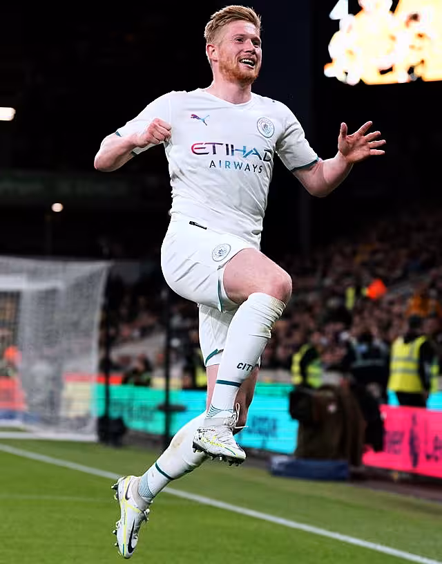 De Bruyne began the rout after just seven minutes and had completed his hat-trick within 24 minutes