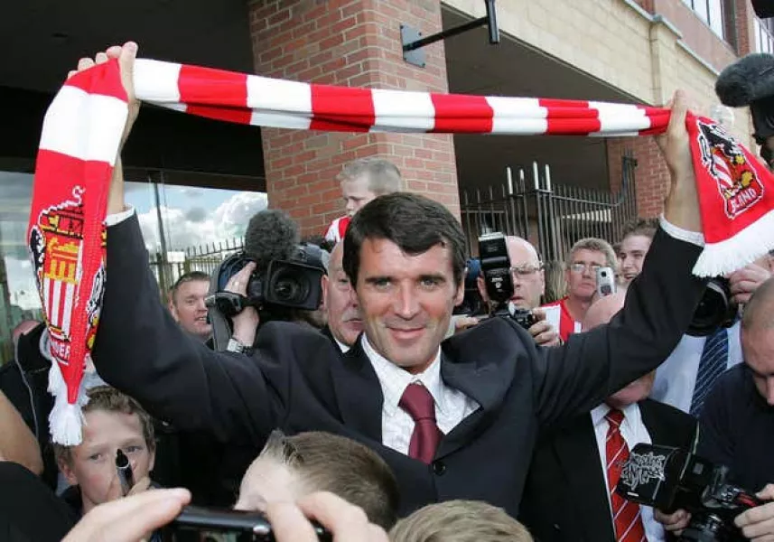 Roy Keane was named Sunderland manager in 2006 