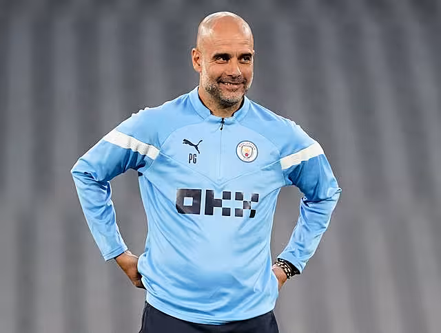 Guardiola is aiming to win the Champions League