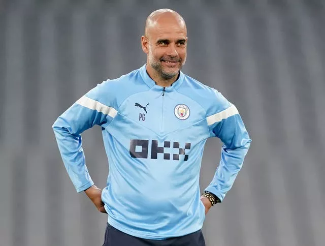 Guardiola is aiming to win the Champions League