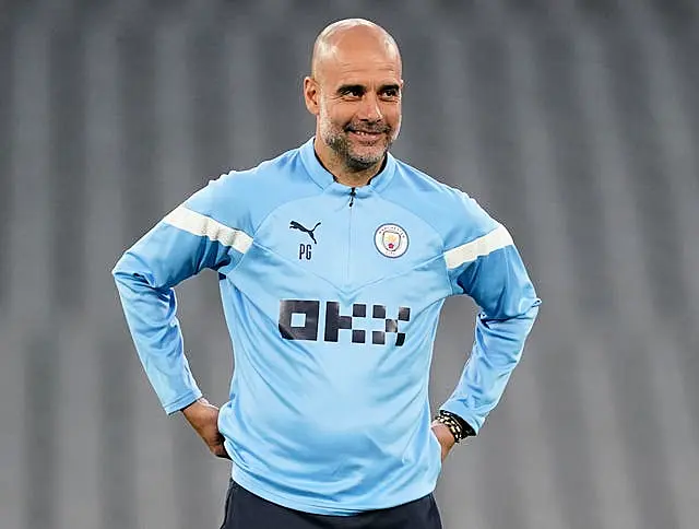 Guardiola is aiming to win the Champions League