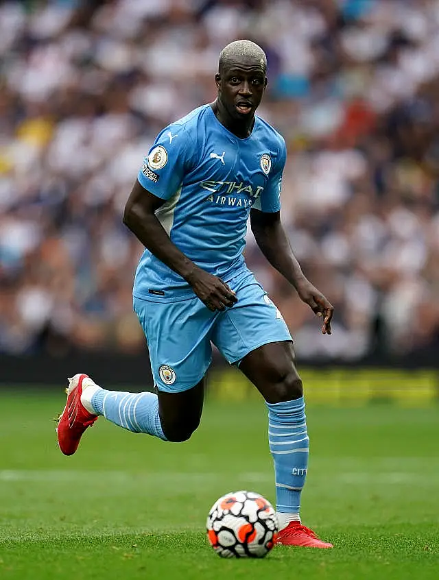 Benjamin Mendy during a game