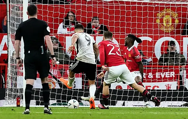 Aleksandar Mitrovic scores for Fulham