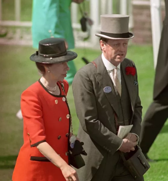 Princess Royal and Andrew Parker Bowles – Ascot