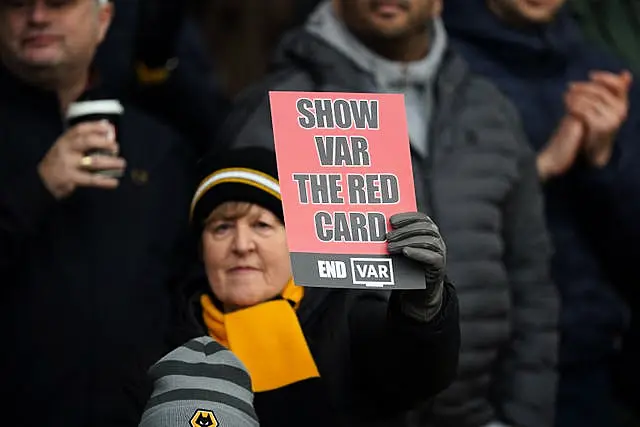 Wolves were the only club who voted to abolish VAR, PA understands