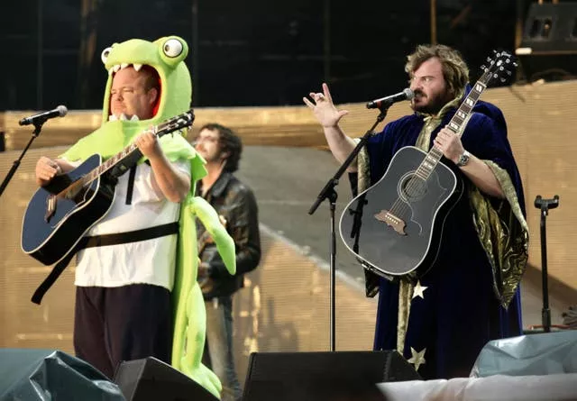 Tenacious D on stage