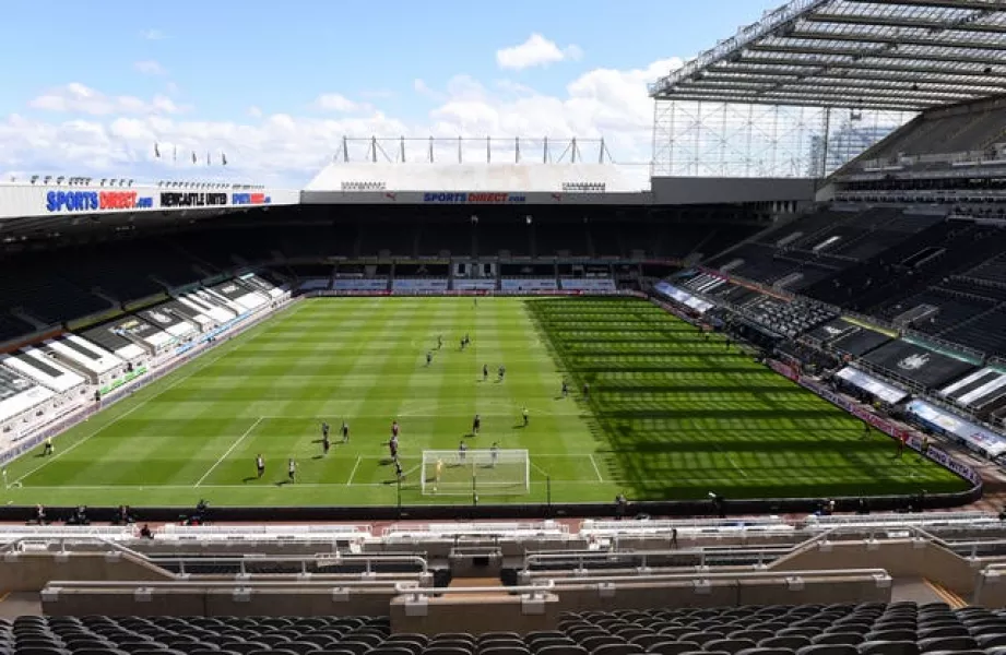 Newcastle were taken over by a Saudi-led consortium last month (Laurence Griffiths/PA).