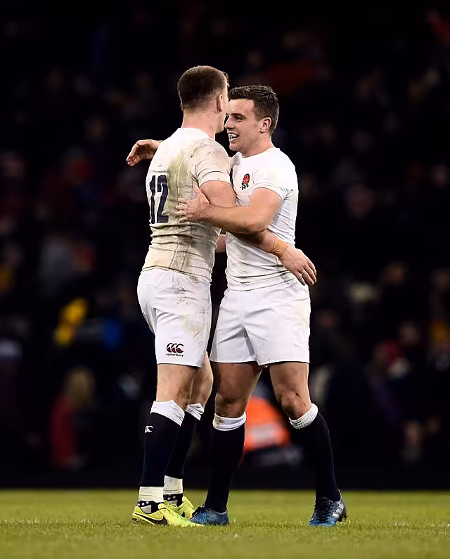George Ford and Owen Farrell are long term friends