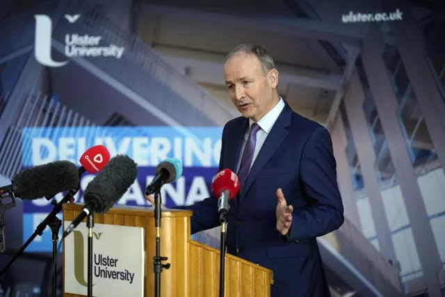Micheal Martin visit to Ulster University