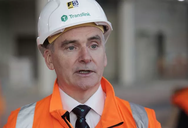 Translink chief executive Chris Conway