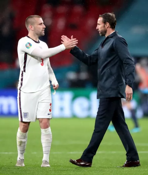 Luke Shaw is grateful for the ongoing support of England boss Gareth Southgate