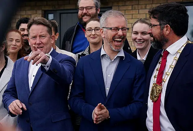 Housing Minister Darragh O'Brien and Green Party leader Roderic O'Gorman