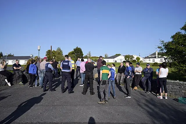 Asylum seeker accommodation protest