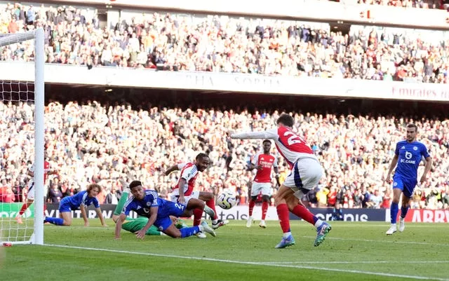 Kai Havertz scores Arsenal's fourth goal