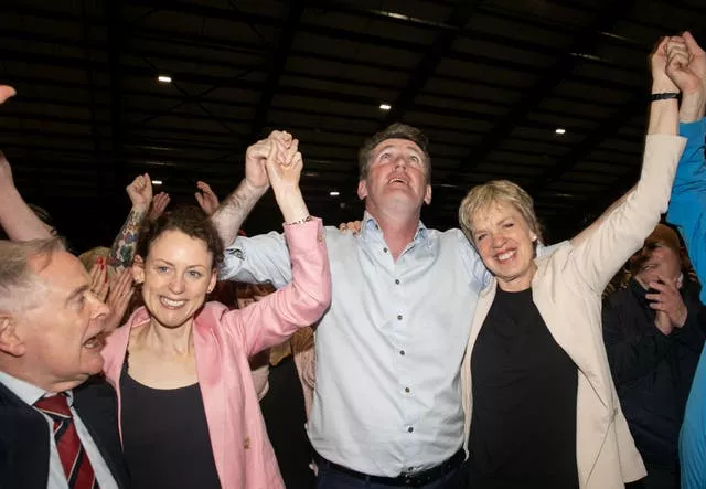 European Labour candidate Aodhan O Riordain was elected MEP for the Dublin constituency 