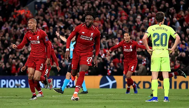 Liverpool had hoped to recreate their famous comeback from 3-0 down against Barcelona five years ago (PA Archive) 