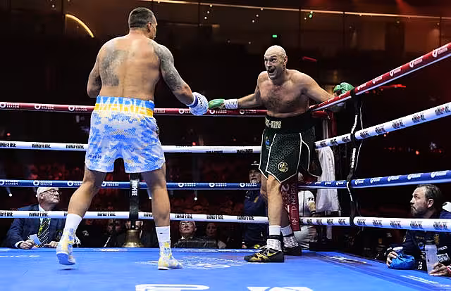 Tyson Fury was criticised for showboating against Oleksandr Usyk