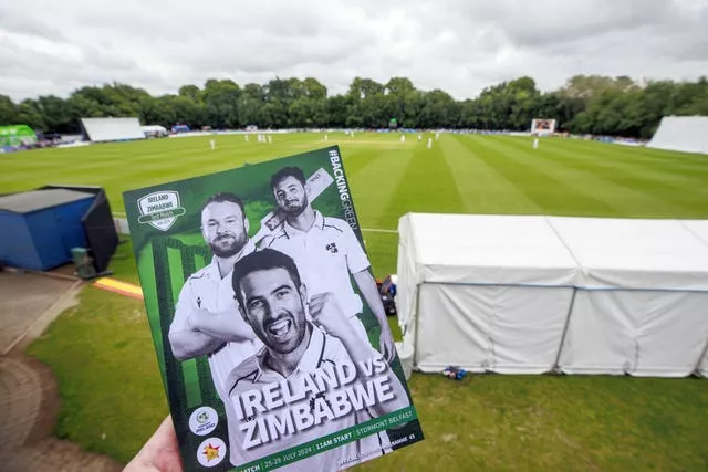 Ireland v Zimbabwe Test match – Belfast