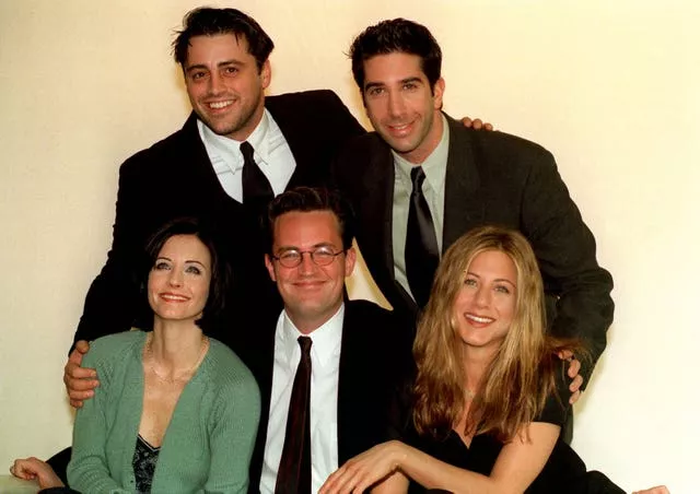 Friends stars Matt Le Blanc, David Schwimmer, Courteney Cox, Matthew Perry and Jennifer Aniston