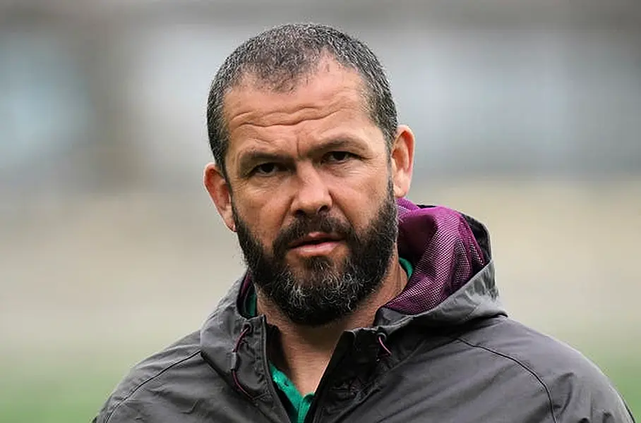 Ireland head coach Andy Farrell has made six personnel changes for the visit of Italy