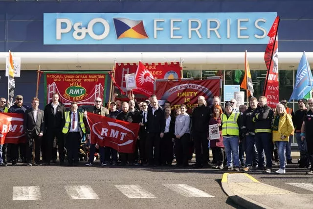 P&O Ferries announcement