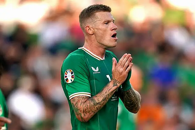 James McClean in action for the Republic of Ireland