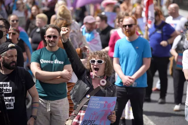 Trans and Intersex Pride Dublin March